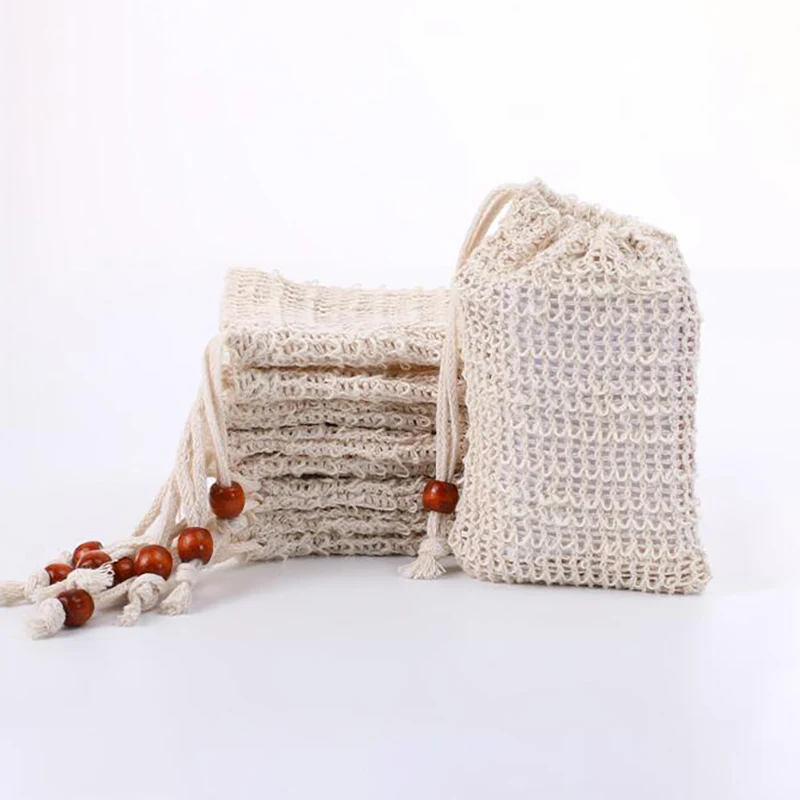 1 шт. Пенообразователь для мыла из натурального хлопка и льна