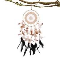 dream catchers brown feathers bohemian dream catcher wall decor dream catcher for car interior rearview mirror hangings decor