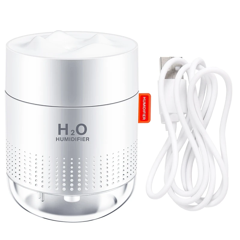 

Увлажнитель воздуха ультразвуковой, 500 мл, с USB-зарядкой