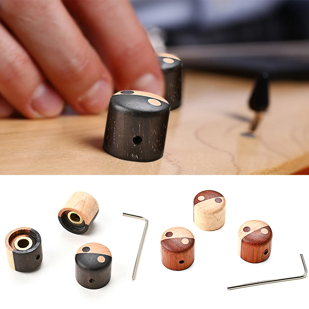 

3 шт., деревянные Регуляторы для гитары