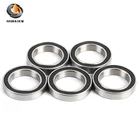 10 шт., подшипники 6803 2RS, 17*26*5 мм, фотометрическая тонкая секция 61803RS 6803 ABEC-7 6803RS