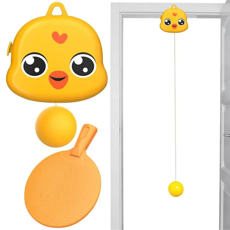 

Table Tennis Trainer Kids Floating Wall Practice Pong Trainer Interactive Play Toy Fun Paddle And Ball Set Table Tennis For Fine