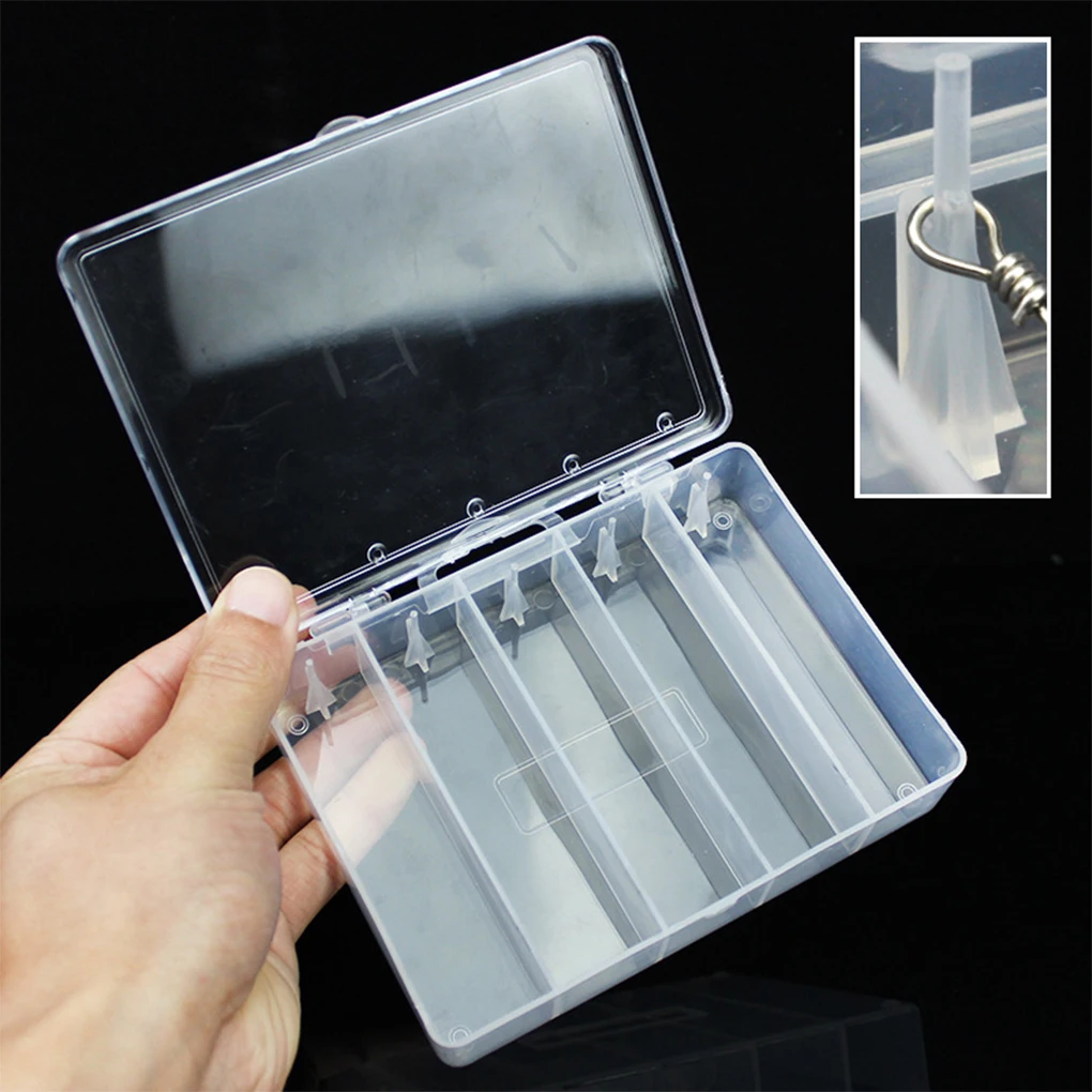 

2PCS Fishing Tackle Box Lid Storage Boxes Multipurpose Lure Wire Bead
