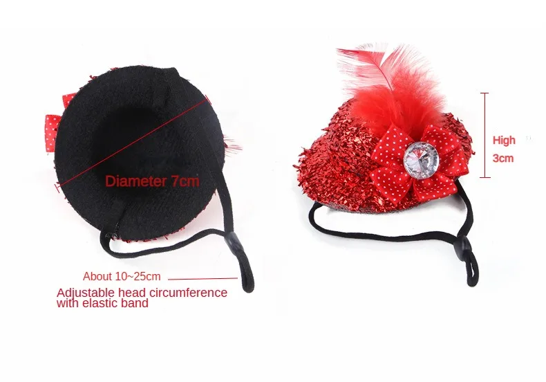 Домашний питомец кошка хомяк праздничная шляпа звезда Фотофон Золотой медведь