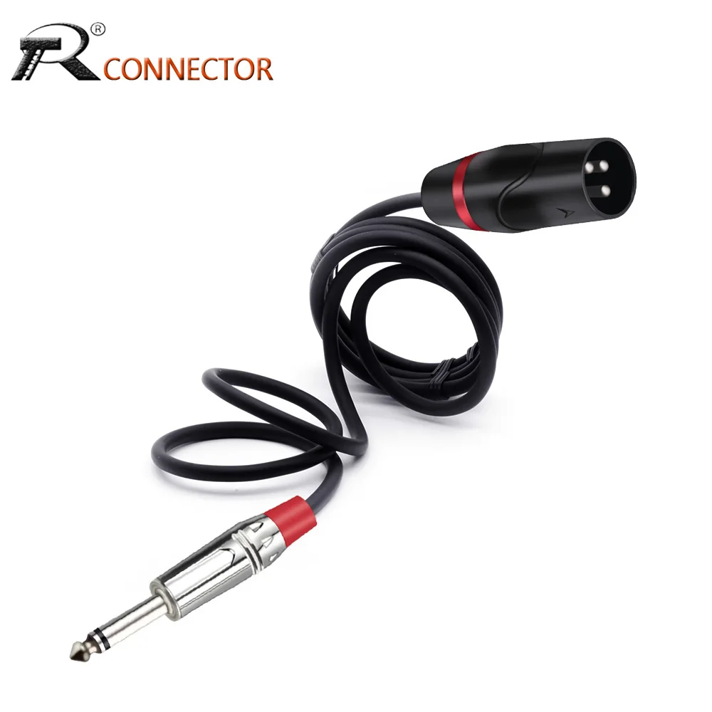 

Кабель для соединения микрофона со штекером 6,35 мм на штекер XLR