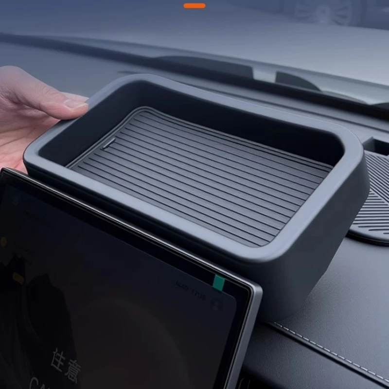 

Для Chery JAECOO J7 2025 центральный экран управления, задний ящик для хранения, коробка для салфеток, детали для модификации с улучшенной конструкцией хранения