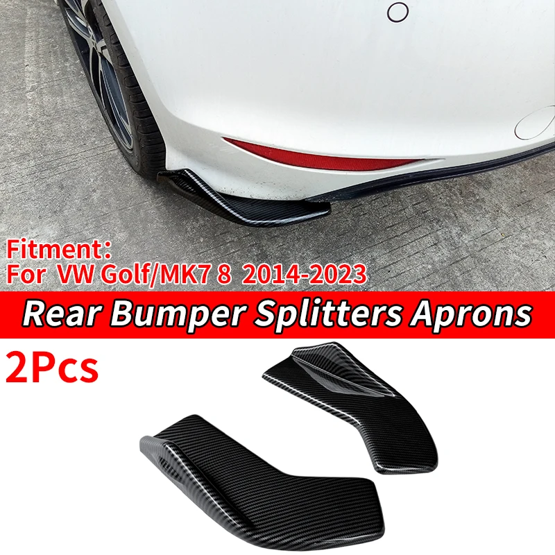 Разветвители для заднего бампера автомобиля Golf MK7 8 2014-2023 2020 фартуки багажника