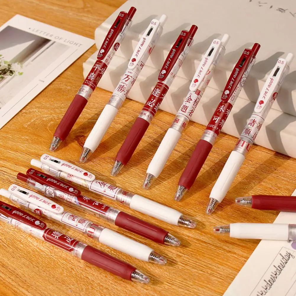 Ручка для письма 6 шт./компл. привлекательная гелевая ручка с разными цветами и