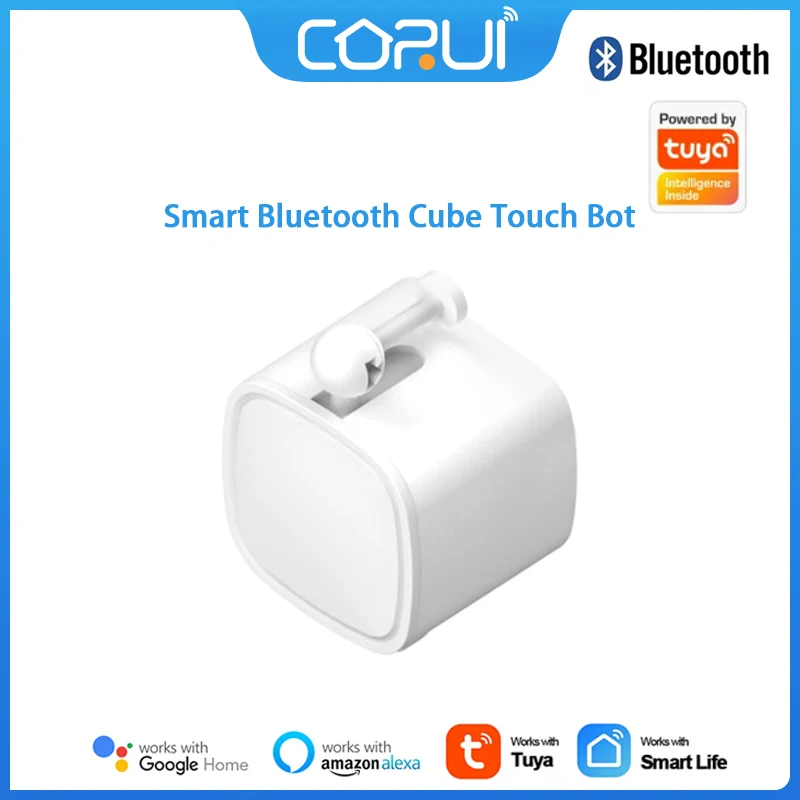 

Умный робот-робот CoRui TUYA, сенсорное устройство с поддержкой Bluetooth, работает с приложением Alexa и Google Assistant