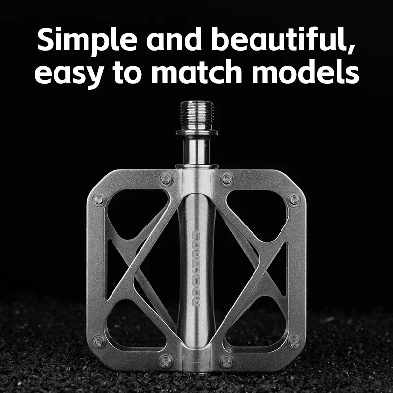 Велосипедные педали ROCKBROS велосипед из титанового сплава сверхлегкие