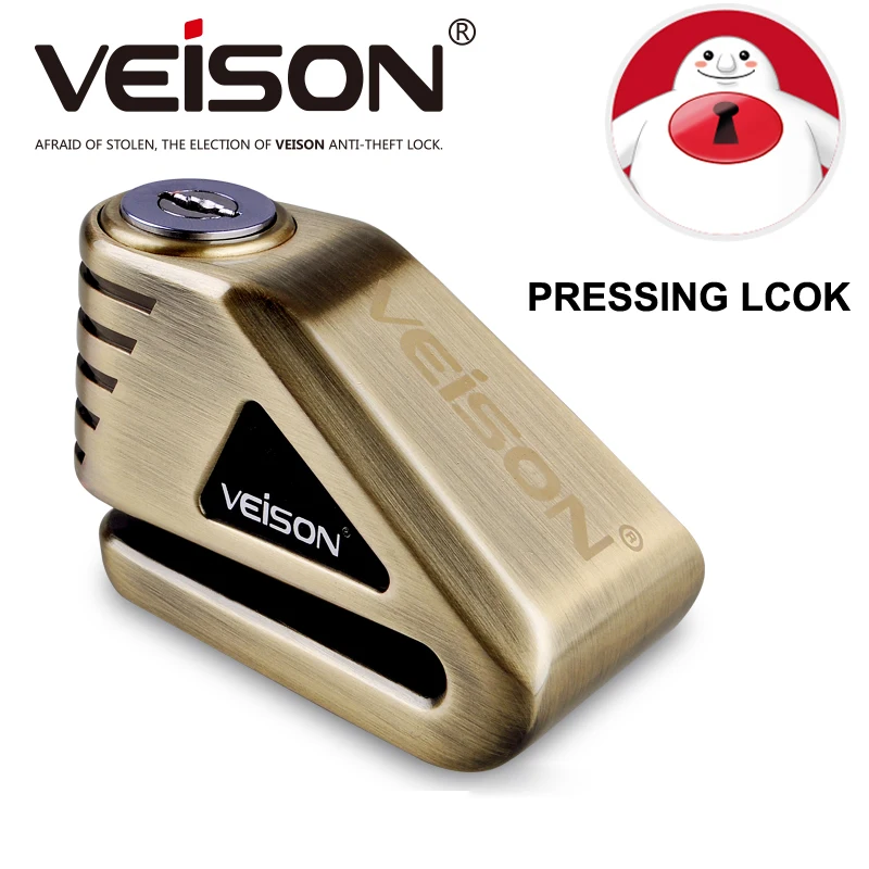 Новый защитный Противоугонный замок VEISON из цинкового сплава для электрического