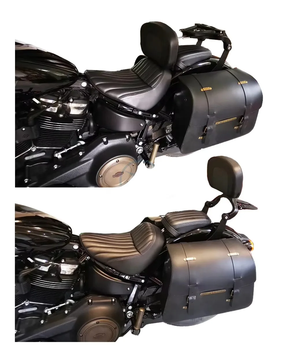 Фото Аксессуары для мотоциклов для Indian Scout Bobber Twenty ABS Bobber Rogue Bobber Sixty 2018-2024, спинка пассажира, задняя сиссибар №2