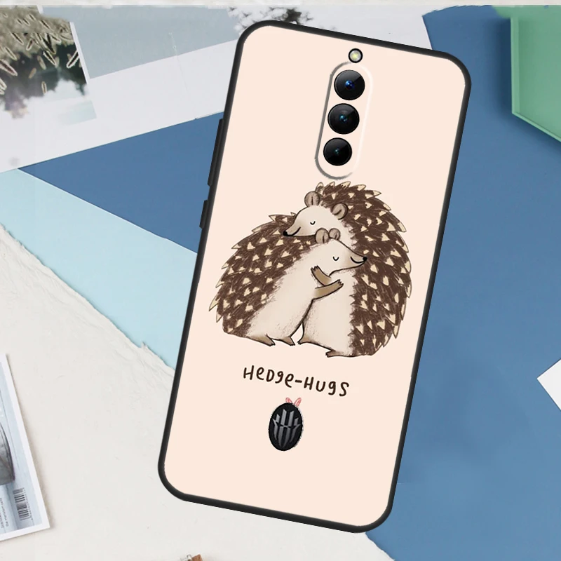 Милый мультяшный чехол с изображением ежа для Red Magic 9 8 10 Pro Plus 6 6S 7S 7 5G 6R RedMagic 9S 8S 10S