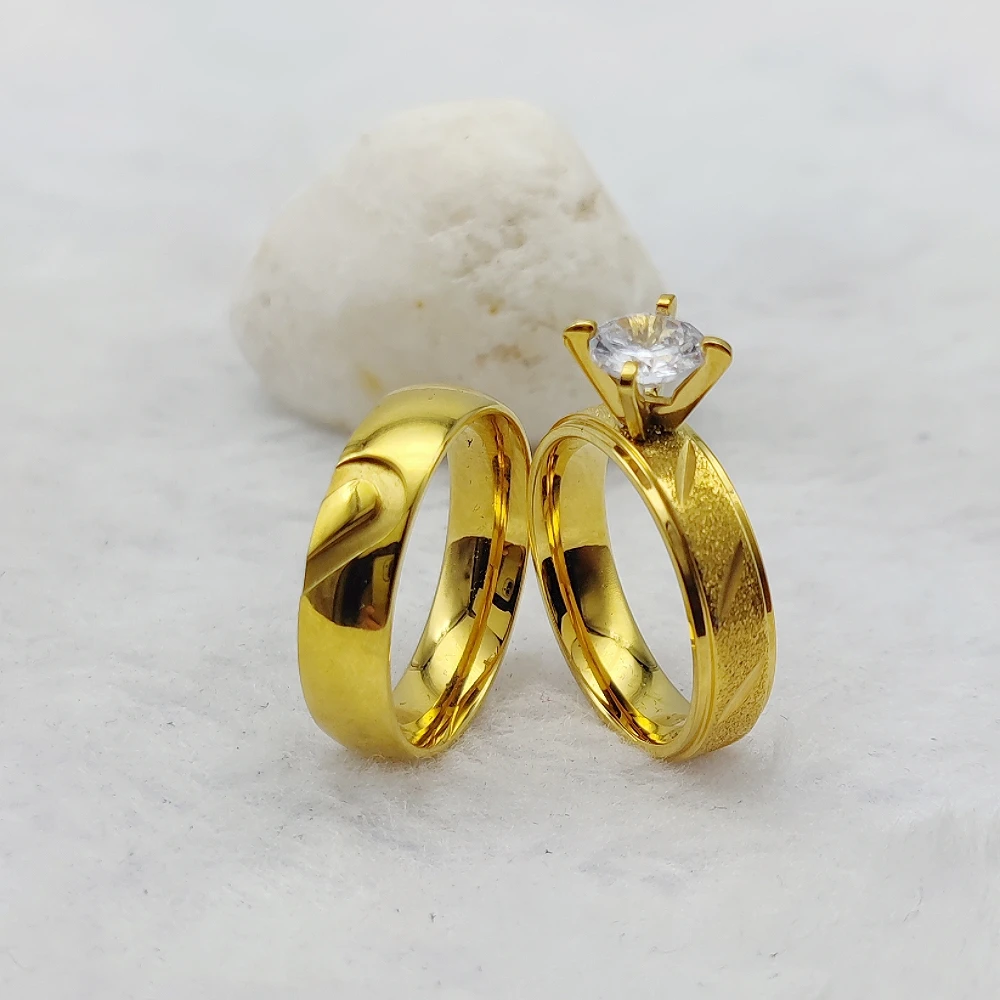 Eheringe модные ювелирные изделия золотые Cz бриллианты обручальное кольцо 24k