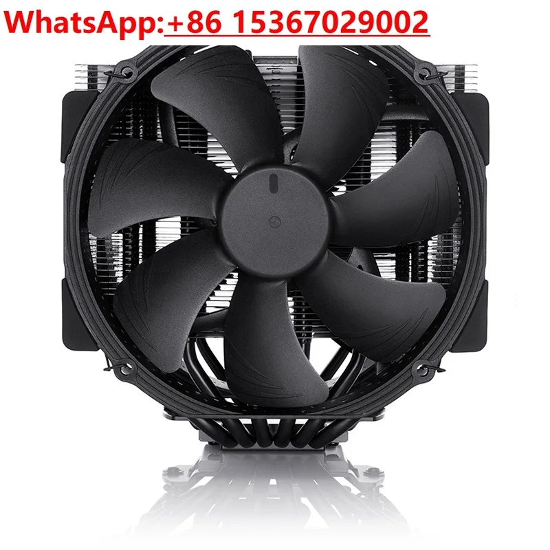 Фото Owl NH-D15 chromax.черная черная версия, вентилятор двойной башни A15, многоплатформный радиатор процессора №1