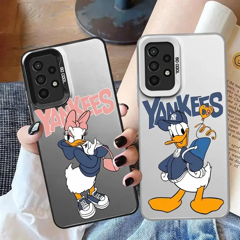Чехлы для телефонов Disney Funnys с Дональдом Даком Samsung Galaxy A34 A23 A15 4G A35 A52 A54 5G A32 A13 A55 A33