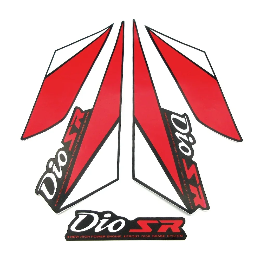 Наклейки Motorfiets Hele Lichaam Kuip для Honda Dio Sp Sr Dio50 Af17 Af18 Af27 Af28 Lijm Decoratieve Stickers Scooter Logo