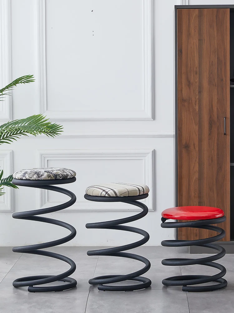 Современные барные стулья оригинальные дизайнерские креативные домашний