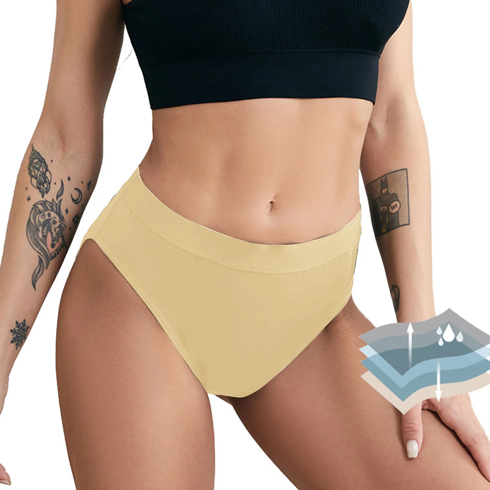 

Купальные костюмы для мальчиков 14-16, купальный костюм для девочек-подростков, бикини с защитой от протечек, средней посадки, Менструальный к...