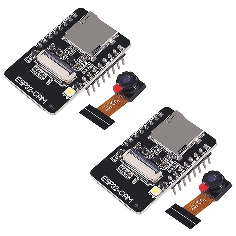 

2Pcs ESP32-CAM Wifi Bluetooth Camera Module Development Board ESP32 With Camera Module OV2640 2MP For Arduino