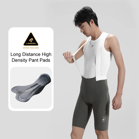 LAMEDA велосипедные шорты нагрудник мужские шорты для шоссейного велосипеда брюки для верховой езды на дальние расстояния профессиональные велосипедные шорты летняя велосипедная одежда