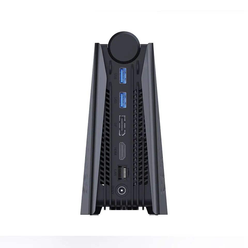 Мини-ПК Chatreey AMR5 Ryzen 5 5600U игровой настольный компьютер с цветным освещением