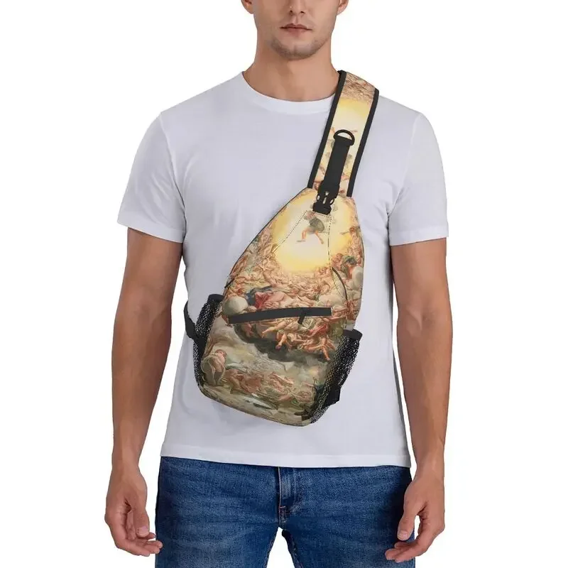 Мужской нагрудный рюкзак Sistine нагрудная Сумка-слинг с отделением для потолка