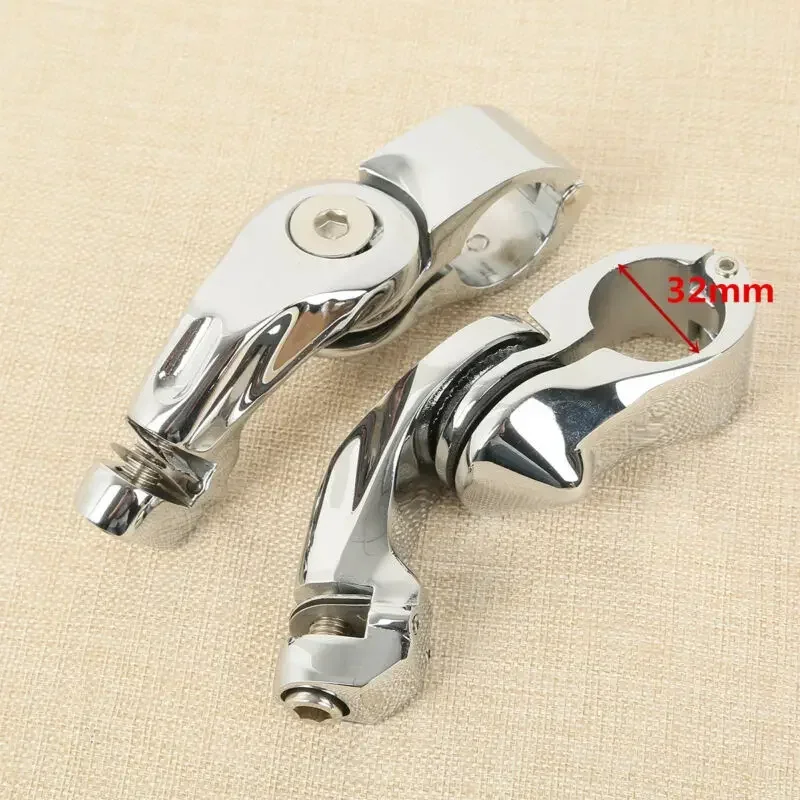 Мотоциклетные аксессуары 1 25 дюйма 1-1/4 Короткие Угловые колышки для шоссе Harley Touring