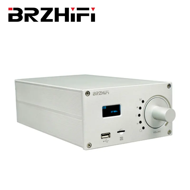 

BRZHIFI 2.0 C60 Power Audio Amplifier 60W*2 Bluetooth 5.0 App Control Support USB Card Lossless Music HiFi Amp Ultra LM3886