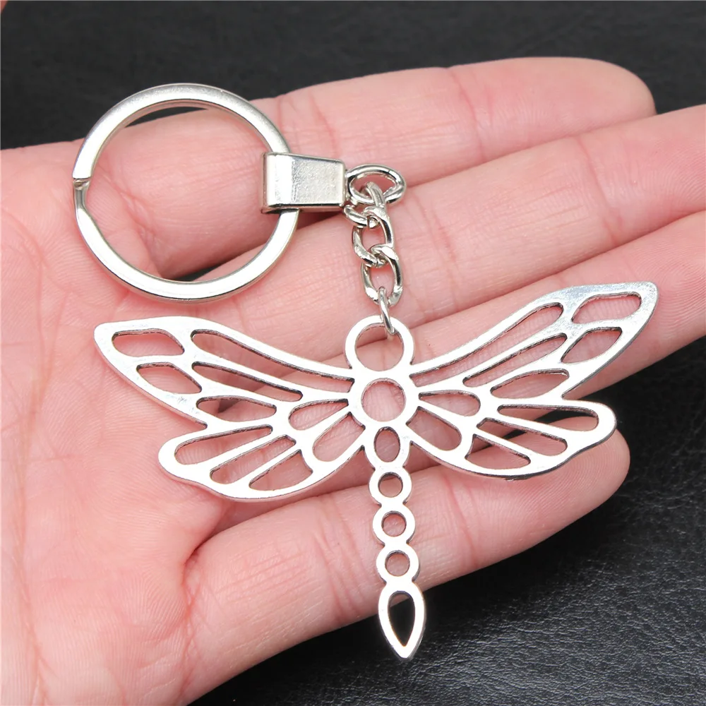 

Мужская бижутерия, подарок, Винтажный серебряный цвет под старину, модель 74x4 5 мм, брелок-держатель для ключей