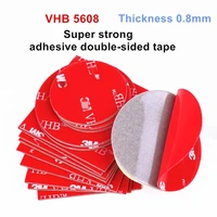 100pcs super strong vhb double sided tape new waterproof no trace self adhesive acrylic patch sticky for home car office school