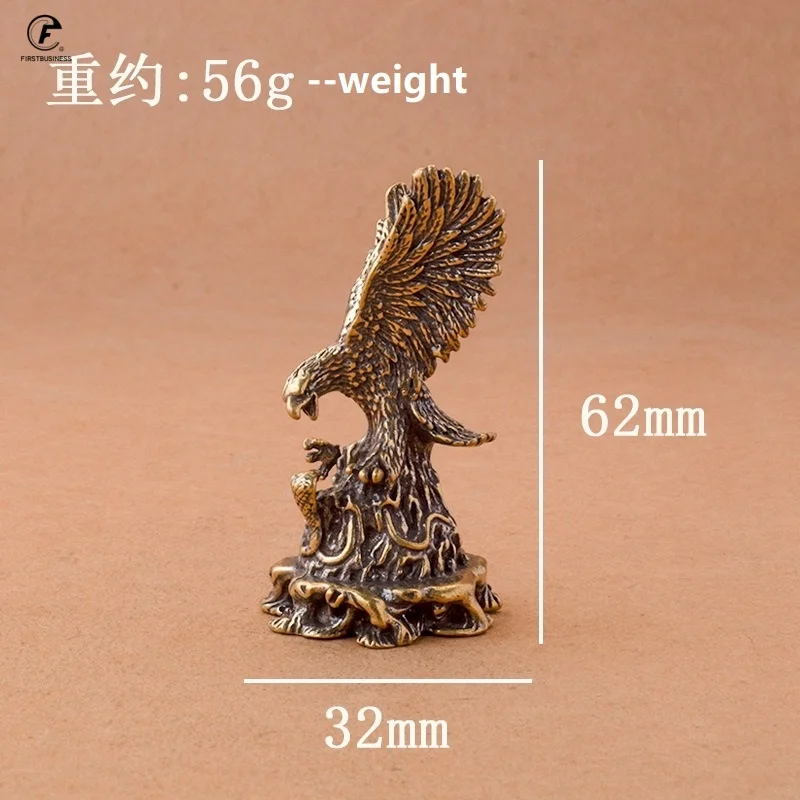 

Фигурка орла из меди