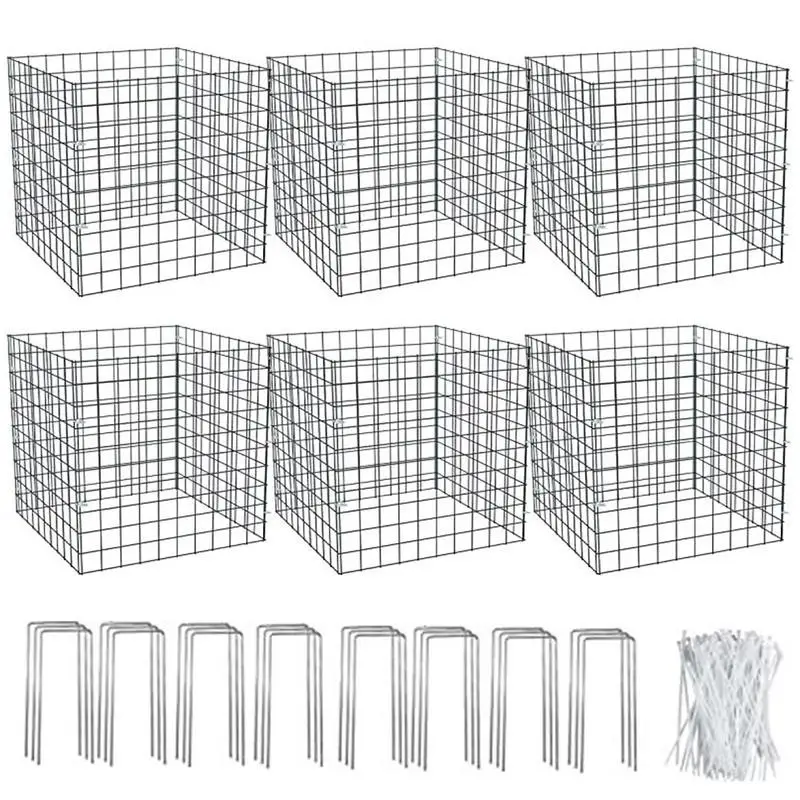 

Wire Plant Protectors Wire Plant Covers & Mesh Plant Cage Heavy Duty Metal Wire Cloche For Plants Protect Plants From Animals