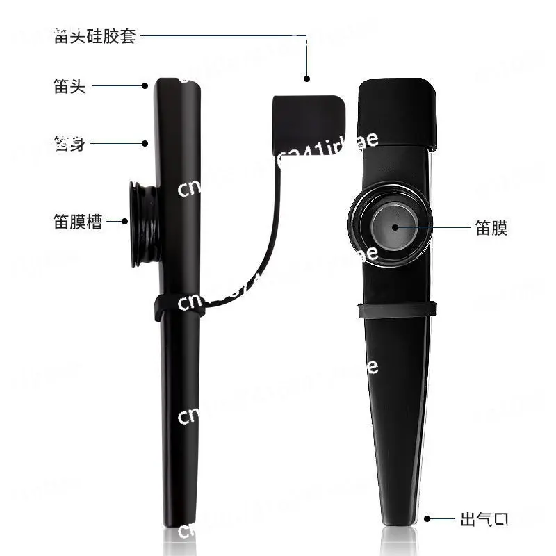 Профессиональный инструмент для начинающих флейта Kazu маленький и портативный