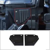 for 2003 2009 hummer h2 abs matte black car styling car side air outlet airflow fender sticker car appearance accessories