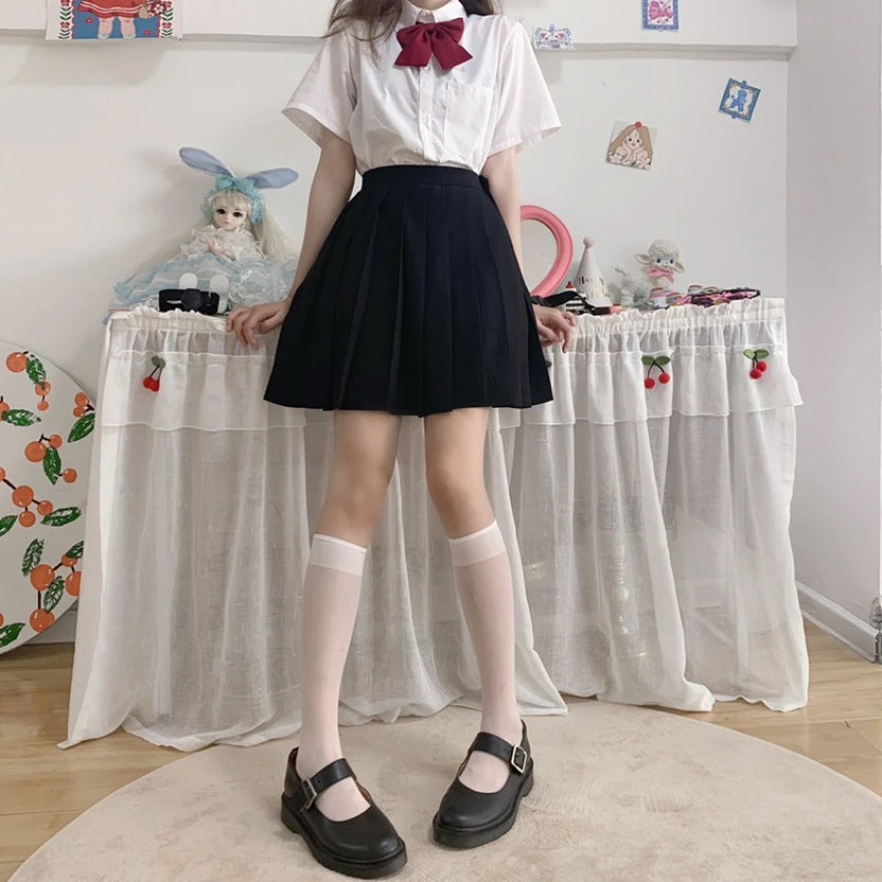 

JK Cute Fashion Kawaii Summer Lolita Medium Tube Sock Women Stockings Woman Clothes Harajuku Women's Socks Hosiery Underwear