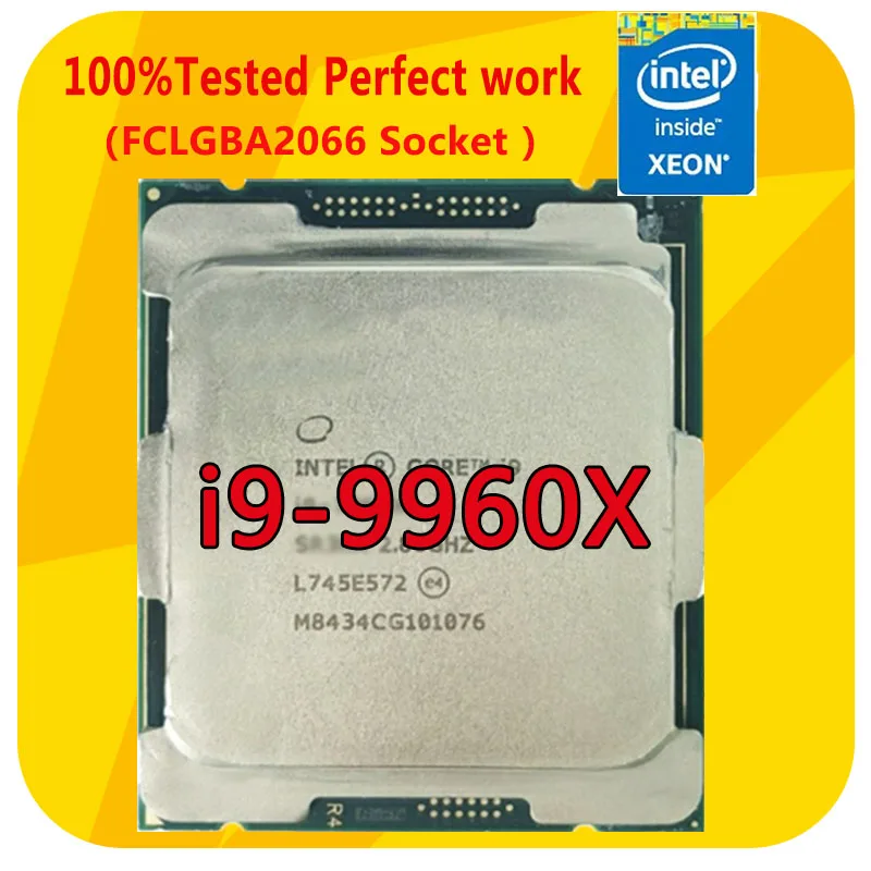 

Центральный процессор inter core I9-9960X SR3NH 16C/32T 3,1 ГГц 165 Вт для 22 МБ серверного процессора ПК PK 7920X