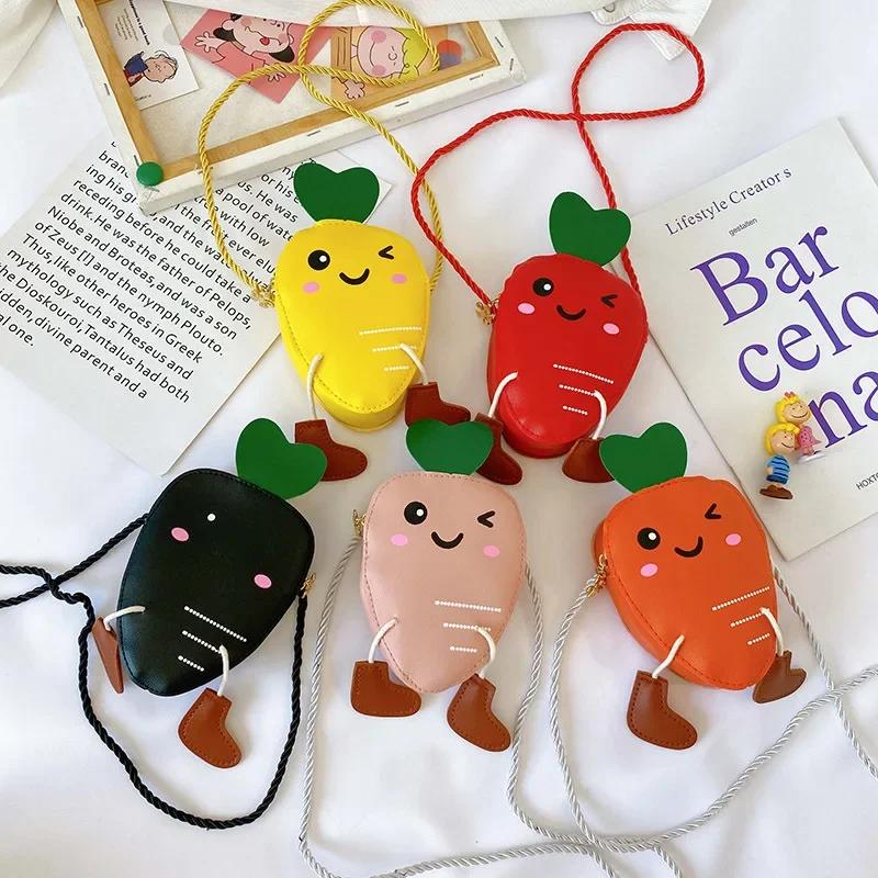 Новая миниатюрная Детская сумка через плечо из искусственной кожи с