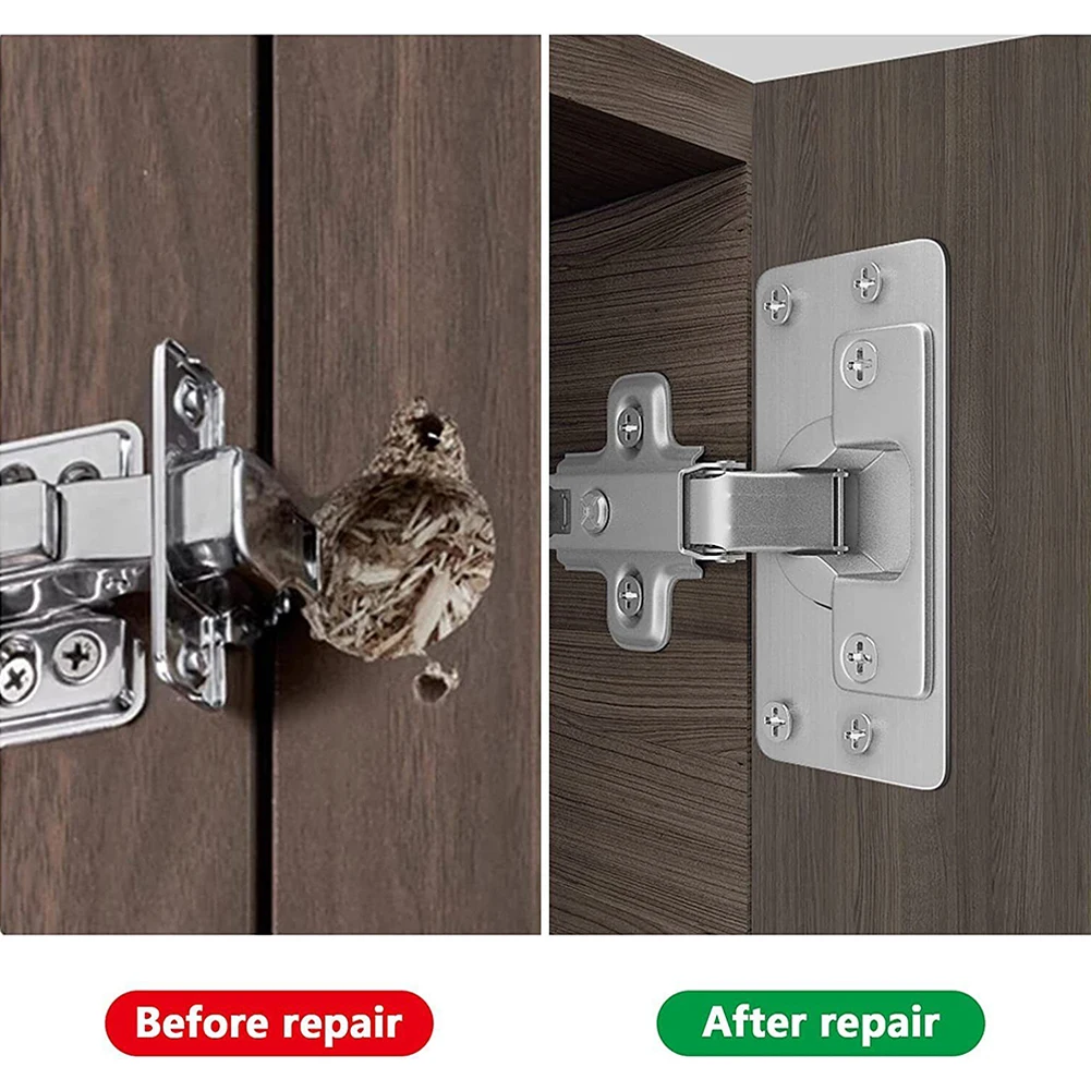 

Repair Plate Hinge Door For Cabinet Close Hinges Cupboard Door Fixing Kitchen Stainless Steel Board Technology