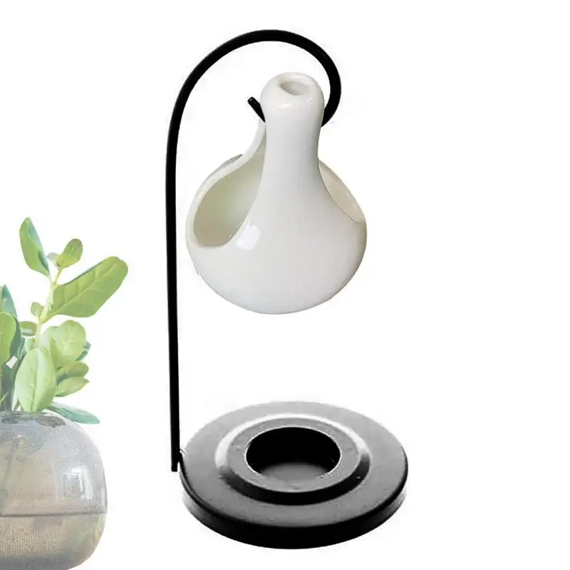 

Масляная горелка для ароматерапии, домашний стол, керамическая подвесная масляная горелка с основанием, фарфоровые подсвечники для офиса