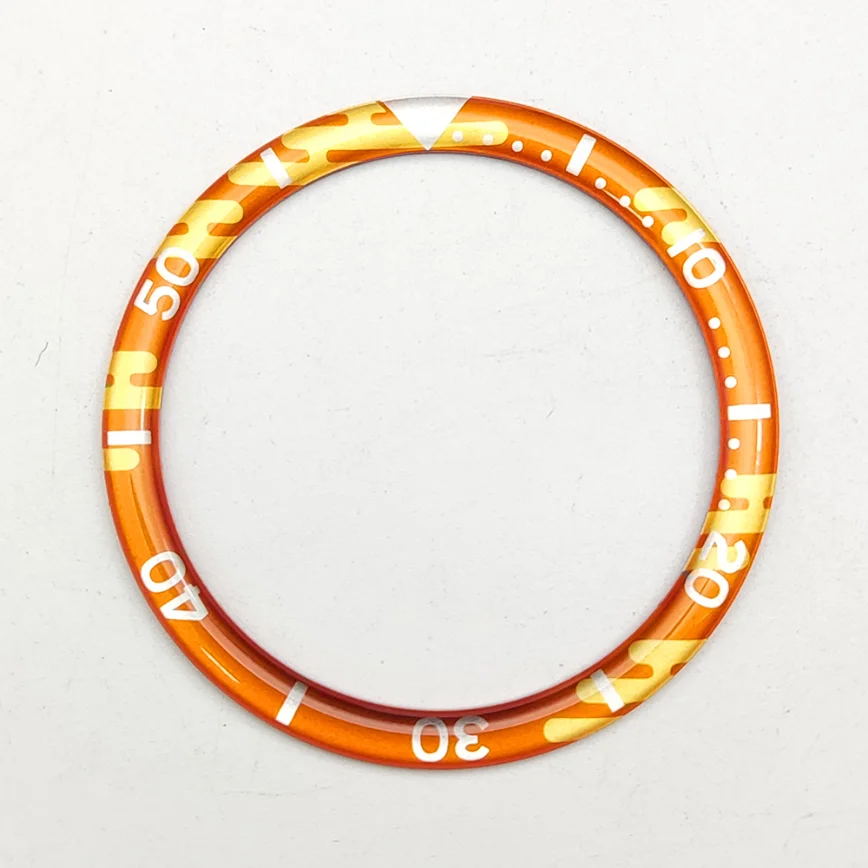 New 39MM Watch Bezel Insert Resin Bezel Insert Fits Case Bezel Diameter 38MM Watch Bezel Watch Accessories