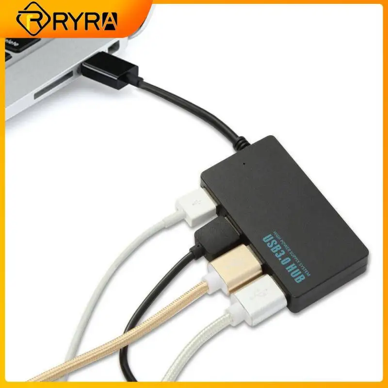 

RYRA Hub USB Multi USB 3.0 Hub USB Splitter High Speed 4 Port All In One For PC Windows Computer Accessories 30/100/150cm Hub