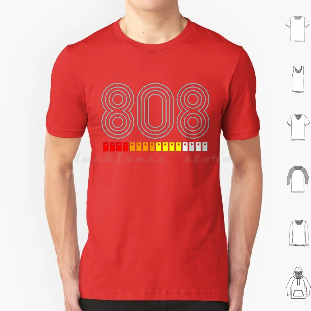 

808 футболка 6Xl хлопок крутая футболка 808 электронный танцевальный дом кислота 1987 Чикаго рейв клуб Музыка Trance Bleeps 87 303 909 Tb