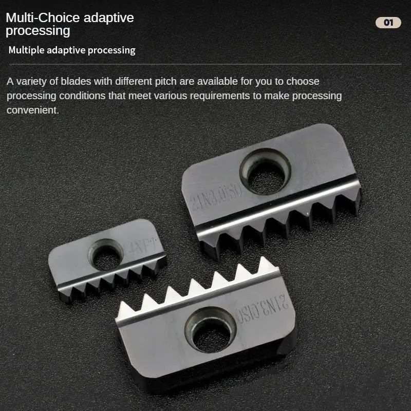 Фрезерная вставка расчески/фрезерная для резьбы/лезвие расчески 12/14/21/30 40N1.0 1.5