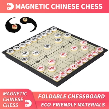 Popular Magnetic Chinese XiangQi S, M, L Size Foldable Chinese Board Game Chess Interesting Gift Free Shipping 2