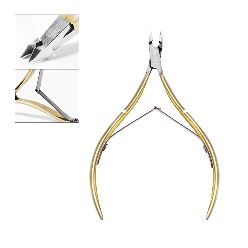 

6mm Blade Fingernail Toenail Cuticle Nipper Trimming Stainless Steel Nail Clipper Cutter Cuticle Scissors Plier Manicure Tools