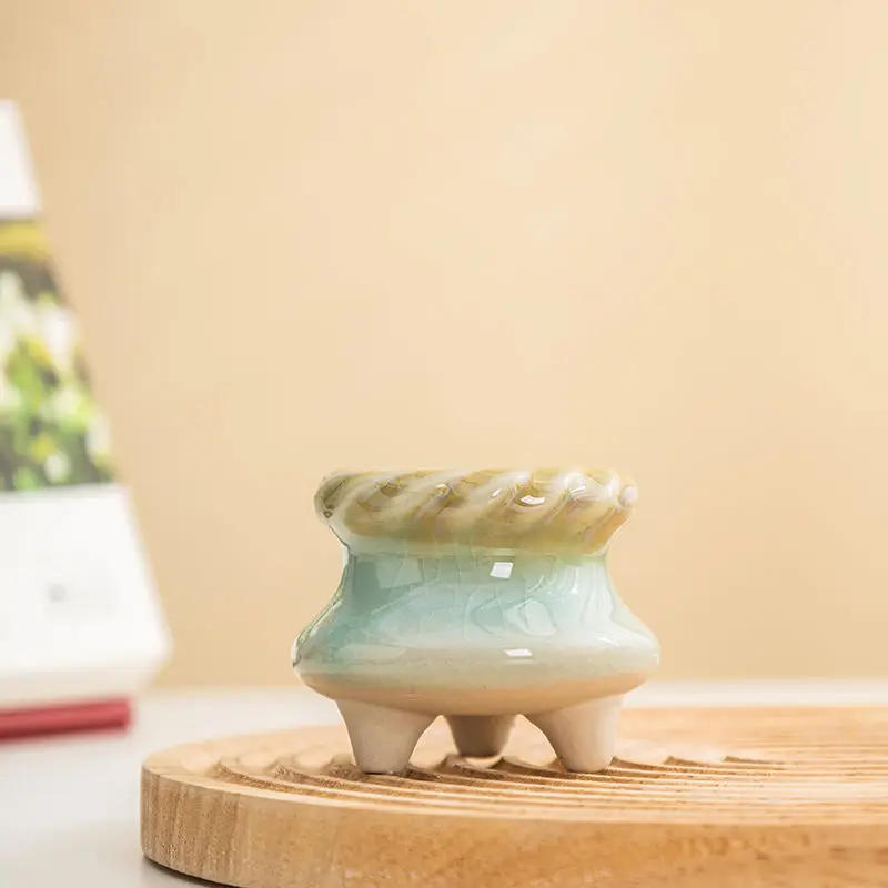 Искусственные вырезанные керамические горшки для цветов и суккулентов