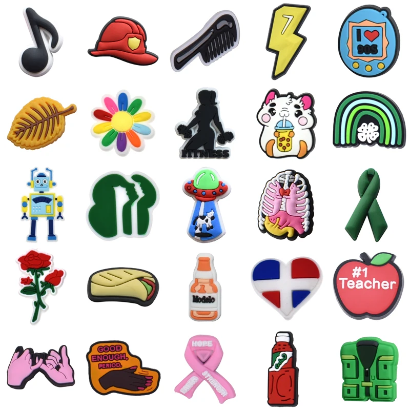 

Girl Men Gifts Women Charm Para Pins Set Jeans Packs Kids Decorations for Crocs Boy Shoes Accessories Shoe Charms Wholesale Bulk