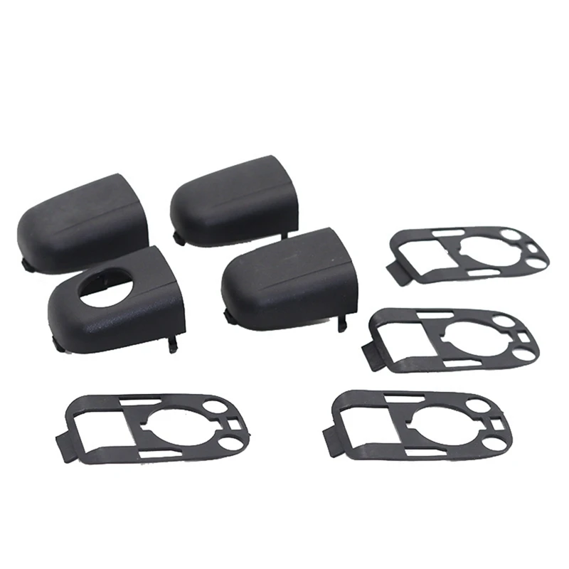 

Car Door Handle End Cap Trim Kit With Stopper 9101AA For Peugeot Citroen 307 C2 C3