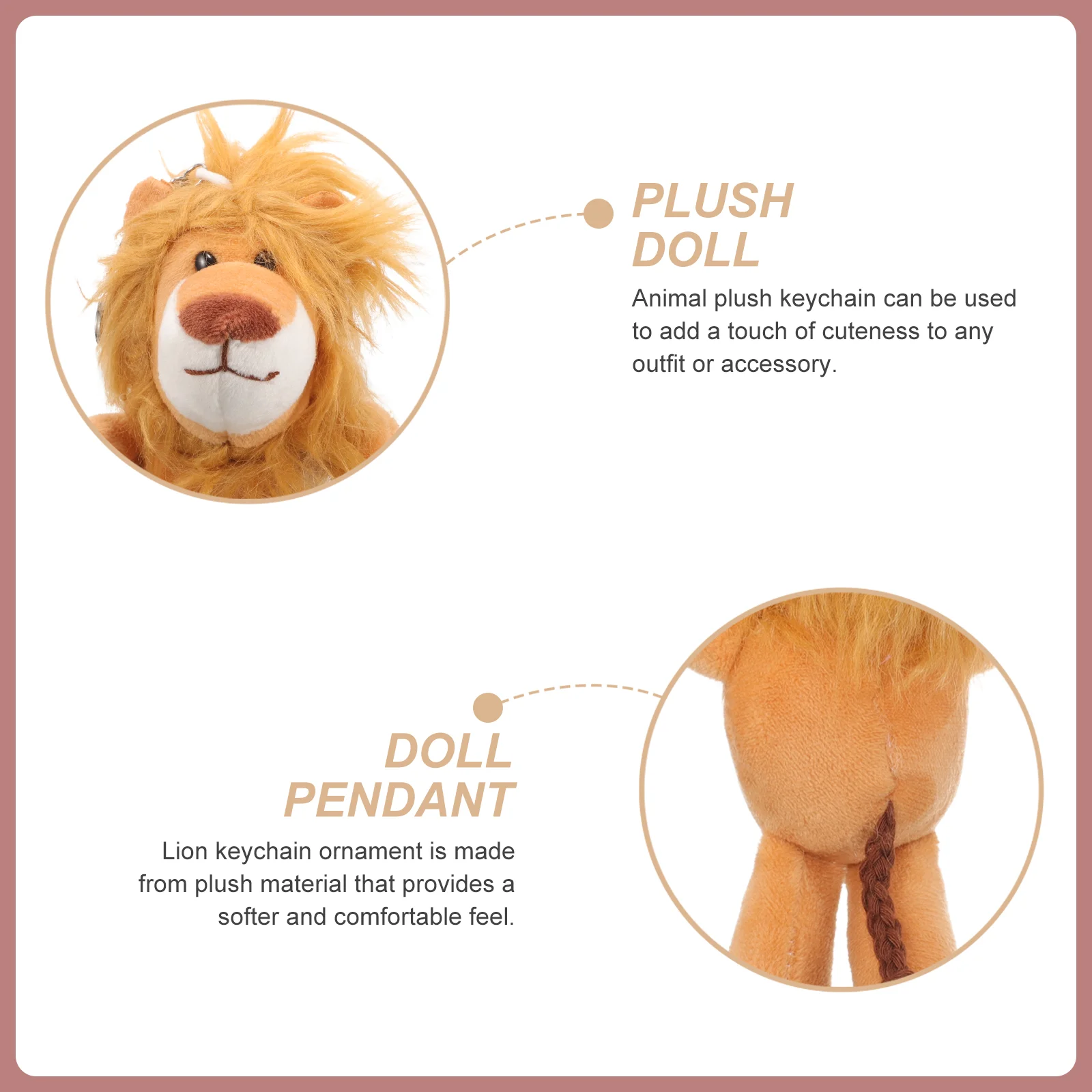 Эстетический брелок-тоут мини-плюшевый брелок для ключей брелки с изображением